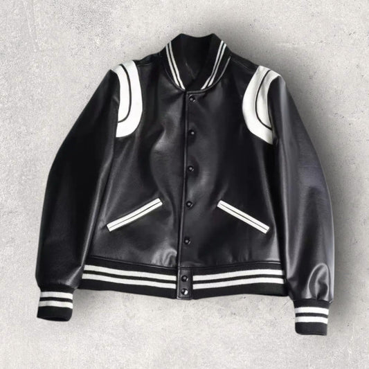 BERLEDA BL-27 Leather Teddy Jacket Berleda.co Berleda.co
