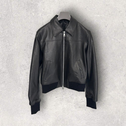 BERLEDA BL-26 Leather Marseille Bomber Jacket Berleda.co Berleda.co