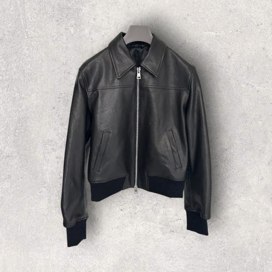 BERLEDA BL-26 Leather Marseille Bomber Jacket Berleda.co Berleda.co