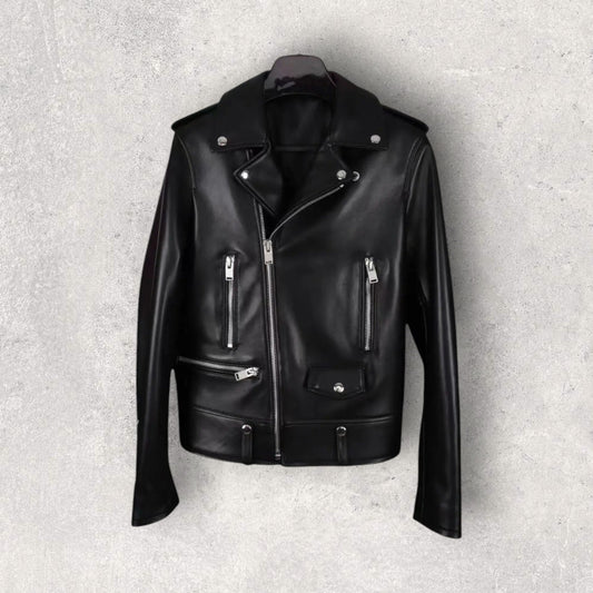 BERLEDA BL-29 Premium Leather Biker Jacket Berleda.co Berleda.co