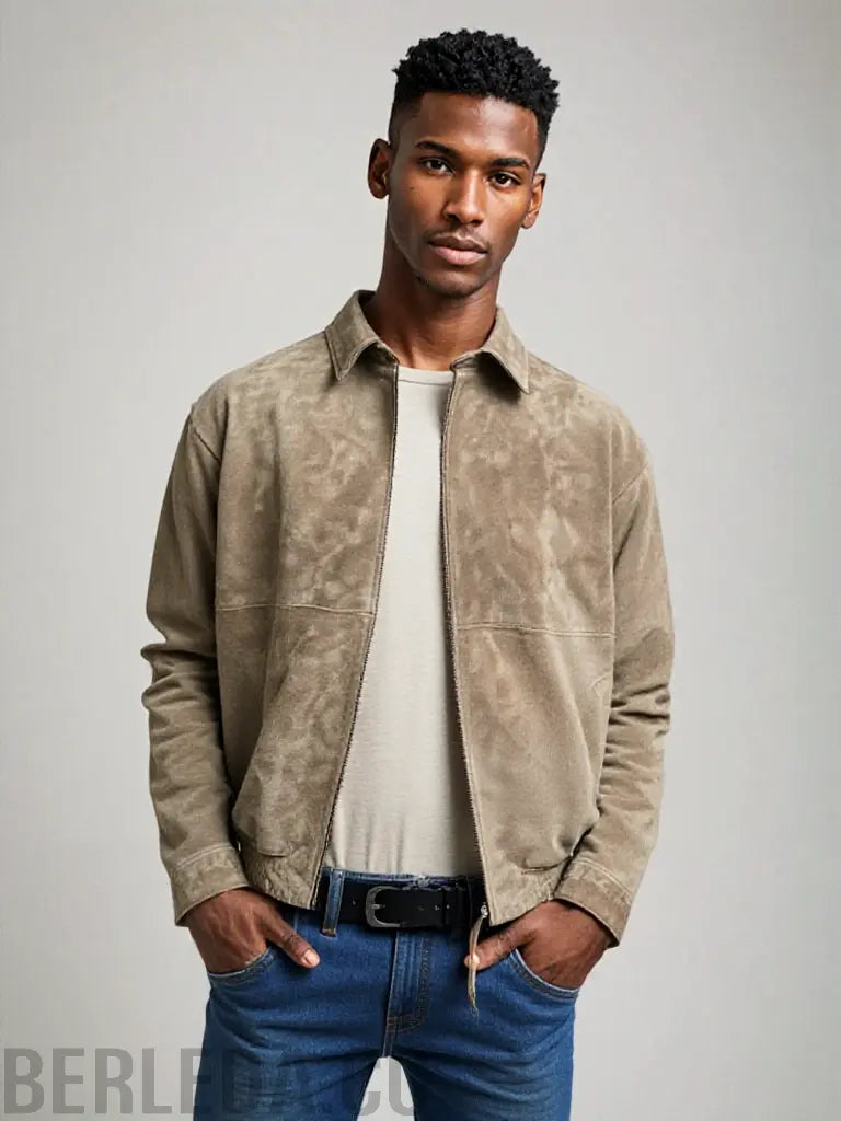 BERLEDA Suedeezy Suede Jacket Berleda.co Berleda.co