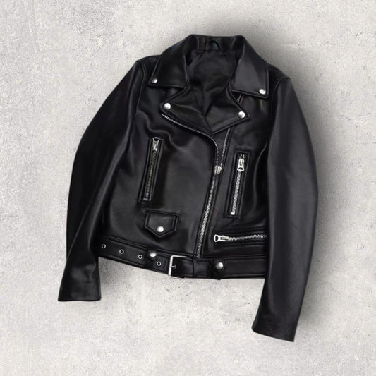 BERLEDA BLW-2 Women's Biker Leather Jacket Berleda.co Berleda.co