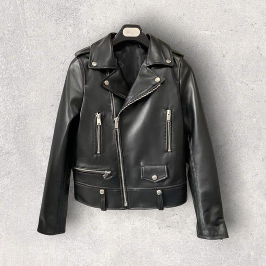 BERLEDA BLW-3 Women's Biker Leather Jacket Berleda.co Berleda.co