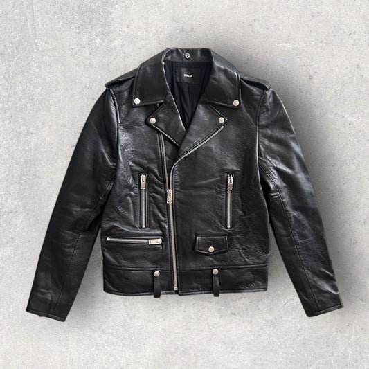 BERLEDA Leather Biker Jacket Berleda.co Berleda.co